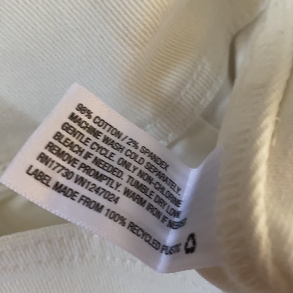 NWT Victor Glemaud x Target High Rise Flare Jeans White size 0 - Picture 10 of 10